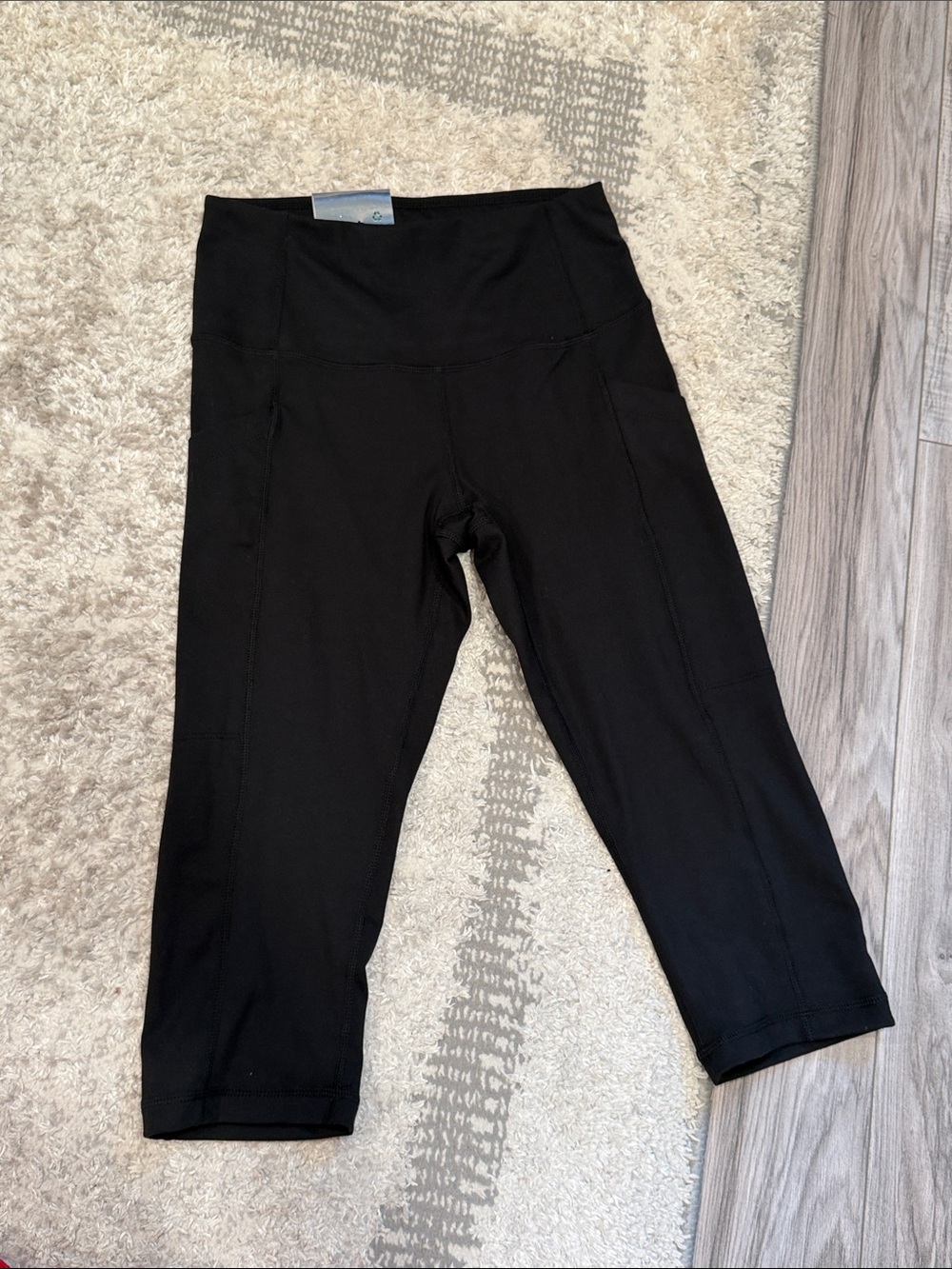 32 Degree Cool Black Cropped Legging